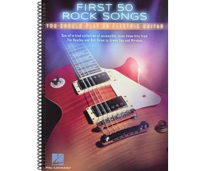 First 50 Rock Songs You Should Play on Electric Guitar by Hal Leonard Corp.