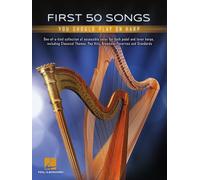 Les 50 premières chansons à jouer à la harpe – Solo pour harpe – Hal Leonard