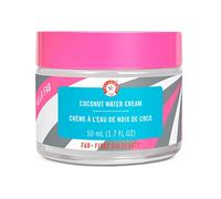 First Aid Beauty FAB, Crème Hydratante pour Visage à L’Eau de Noix de Coco (50 ml), Hydrate, Assouplit et Adoucit, pour Peaux Sensibles, Mixtes à Grasses
