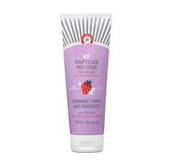 First Aid Beauty - Gommage corporel KP Bump Eraser avec 10 % AHA, exfoliant à la kératose pilaire avec acides glycolique et lactique, aide à réduire les bosses cutanées de poulet, sans danger pour les