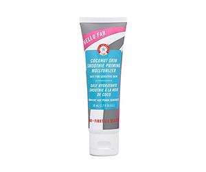 First Aid Beauty Hello FAB Coconut Skin Smoothie Priming Moisturiser, 2-in-1 Moisturizer and Makeup Primer - 50 mL