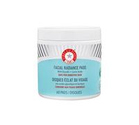 First Aid Beauty - Lot de 60 tampons exfoliants AHA pour le visage tonifiant et éclaircissant