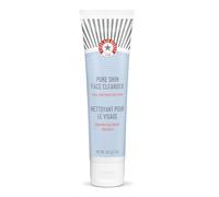 First Aid Beauty Pure Skin Face Cleanser, Sensitive Skin Cream Cleanser with Antioxidant Booster, 142g