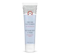 First Aid Beauty Pure Skin Face Cleanser, Sensitive Skin Cream Cleanser with Antioxidant Booster, 142g