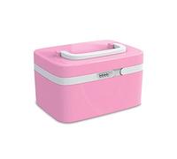 First Aid Kit 10,94 pouces en plastique boîte de premiers secours mot passe médicale trousse soins domestique à médicaments avec serrure rangement Box(C)
