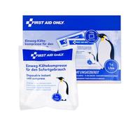 First Aid Only Lot de 10 coussinets de refroidissement instantanés, prêts à l'emploi immédiatement, pas de glace ou de pré-refroidissement nécessaire | Coussinets rafraîchissants jetables pour le