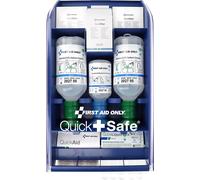 FIRST AID ONLY Mallette de premiers secours Quick + Safe DIN EN 15154-4 bleue