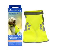First Aid Only P-91914 00 Gilet de sécurité pour Chien avec réflecteur Jaune Taille M Peut être porté avec Fermeture Tour de Cou : 42-50 cm, Tour de Poitrine : 50-68 cm - 100% Polyester - Lavable à