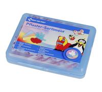 First Aid Only Set de pansements pour enfants, 45 pièces | Set de pansements colorés pour enfants | Boîte de pansements de différentes tailles et motifs | Doux pour la peau | P-10069 00