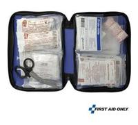 FIRST AID ONLY Trousse d'urgence à fermeture éclair 50 pcs Bleu Bleu G