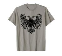 First Albanian Flag Kuq e Zi Kosova Albania Shqipe T-Shirt