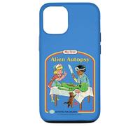 First Alien Autopsy Sarcastic Retro Funny Adult Humor Coque pour iPhone 12/12 Pro