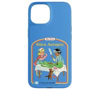 First Alien Autopsy Sarcastic Retro Funny Adult Humor Coque pour iPhone 15