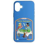 First Alien Autopsy Sarcastic Retro Funny Adult Humor Coque pour iPhone 16 Plus