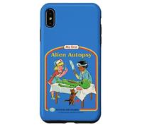 First Alien Autopsy Sarcastic Retro Funny Adult Humor Coque pour iPhone XS Max