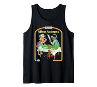 First Alien Autopsy Sarcastic Retro Funny Adult Humor Débardeur
