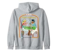 First Alien Autopsy Sarcastic Retro Funny Adult Humor Sweat à Capuche