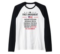 First Amendment Freedom of Speech Free Press 1st Amendment Manche Raglan