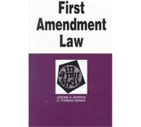 First Amendment Law in a Nutshell, Nutshell Series C. Thomas Dienes, Jerome A. Barron (Auteur)
