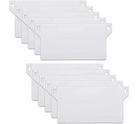First blinds Poids pour Stores verticaux 89 mm (3,5 Pouces) - Lattes de Rechange pour Poids inférieurs - Blanc (10)