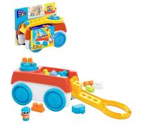 First Builders Mega Bloks - Tourni Wagon - Jouet De Construction - 1 An Et +