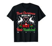 First Christmas with My Hot New Husband Christmas New Wife T-Shirt