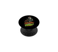 First Coffee Then Chaos VTT Mountain Bike Humour PopSockets PopGrip Adhésif