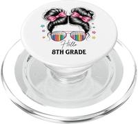 First Day Of School Coquette Bow Teacher Huitième année PopSockets PopGrip pour MagSafe