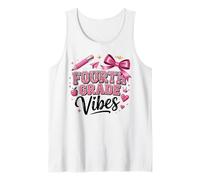 First Day of School Fourth Grade Vibes Débardeur