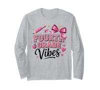 First Day of School Fourth Grade Vibes Manche Longue