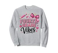First Day of School Fourth Grade Vibes Sweatshirt