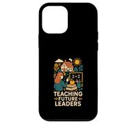 First Day of School Teaching Future Leaders Cute Women Coque pour iPhone 12 Mini