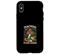 First Day of School Teaching Future Leaders Cute Women Coque pour iPhone X/XS