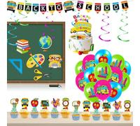 First Day School Decor For Classroom, 8.27×9.45×0.79 In