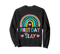 First Day Slay for School Students - Funny Back to School Sweatshirt