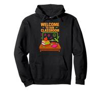 First Day Teacher Welcome to Our Classroom Cute Women ABCD Sweat à Capuche