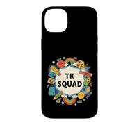 First Day TK TK Squad Fun Teacher TK Teacher Early Learning Coque pour iPhone 14 Plus