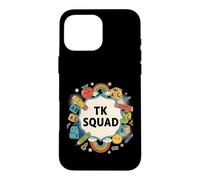 First Day TK TK Squad Fun Teacher TK Teacher Early Learning Coque pour iPhone 16 Pro Max