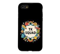 First Day TK TK Squad Fun Teacher TK Teacher Early Learning Coque pour iPhone SE (2020) / 7/8