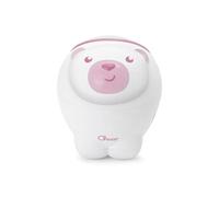 First Dreams Polar Bear lumière de nuit pour bébé Autonome Rose, Blanc