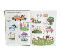 First English Words Book Sound, Educational Learning Device, 7.8x10.55 inches Talking Vocabulary Builder, Language Reading Skills for Children Girls Boys Kids Preschoolers Toddler