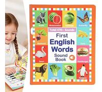 First English Words Sound Book My First English Sound Book avec Plus de 470 Mots, 21 thèmes, Livre sonore Amusant en Anglais (0-6 Ans)