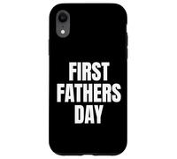 First Fathers Day New Dad Legend Begins Now Tees and More Coque pour iPhone XR