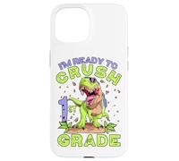 First Grade Back to School Crush 1st Day of School Dinosaure Coque pour iPhone 15