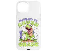 First Grade Back to School Crush 1st Day of School Dinosaure Coque pour iPhone 15 Plus