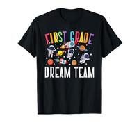 First Grade Dream Team Astronaute 1ère année Retour à l'école T-Shirt