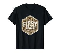 First Grade Dream Team Camo Teacher 1ère rentrée Scolaire T-Shirt