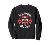 First Grade is My Jam Strawberry, Professeur de première année Sweatshirt