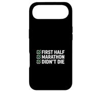 First Half Marathon Didn't Die Runner Humour Coque pour iPhone Air