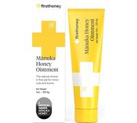 FIRST HONEY Pommade Au Miel De Manuka Stérile | Miel De Manuka De Qualité Médicale À 100% Pour Brûlures, Blessures Et Coupures Mineures Sans Produits Chimiques Et Sans Médicaments|1 Once (Paquet De 1)